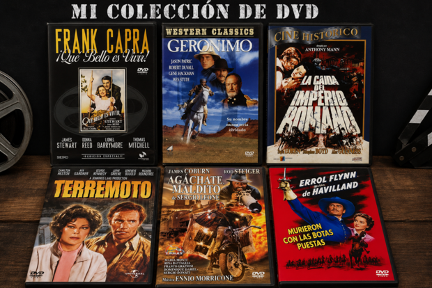 Mis tesoros en DVD.
