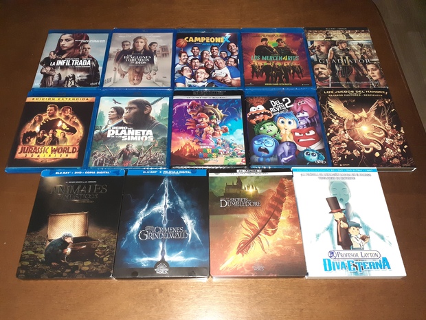 Mi colección de Blu-ray