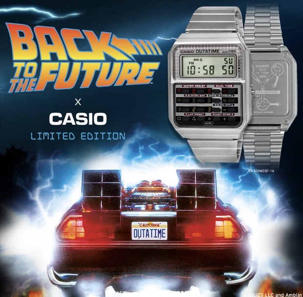 Casio x Regreso al Futuro