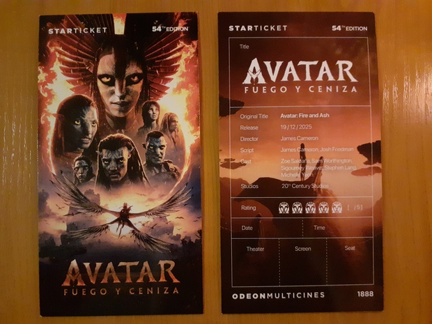 Avatar: Fuego y ceniza