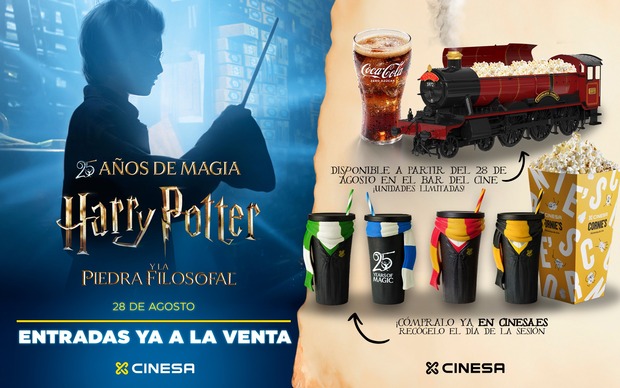 25 aniversario de Harry Potter en Cinesa
