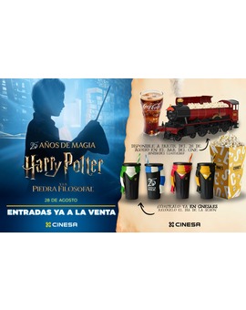 25 aniversario de Harry Potter en Cinesa