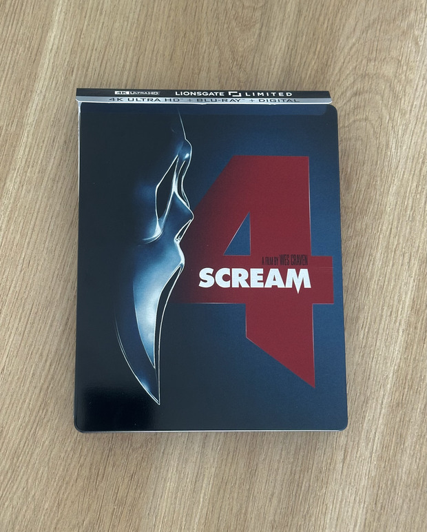 Ya está aquí el que para mi es uno de los lanzamientos del año... Scream 4 por fin en 4K.