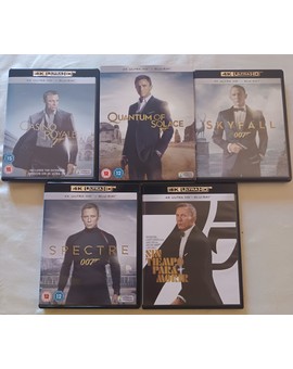 Daniel Craig: La etapa completa en 4K UHD (Ediciones Individuales)