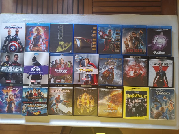 Coleccion UCM completa 37 peliculas