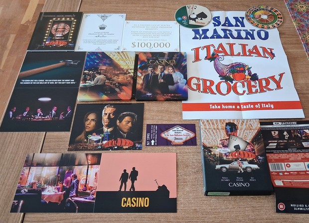 "Casino" (Martin Scorsese). Limited Ultimate Collector's Edition 4K UHD /BD (UK).