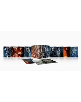 " Juego de Tronos / Game of Thrones 15th Anniversary Steelbook Library Case Collection"