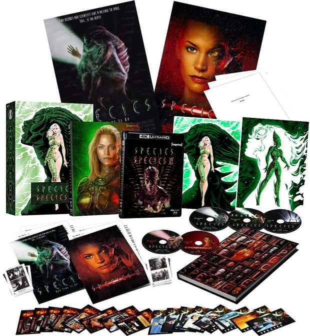"Species + Species II". Edición Coleccionista 4K (Australia).