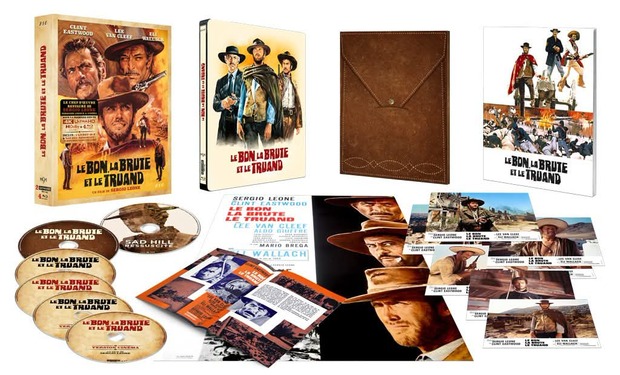 "El bueno, el feo y el malo". Edición Coleccionista 4K (Francia).