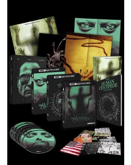 "The Human Centipede Trilogy". Edición Coleccionista 4K (Australia).
