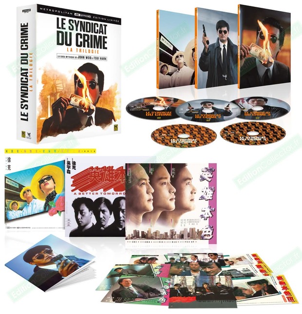 Trilogía "A better tomorrow". Edición Coleccionista 4K (Francia).