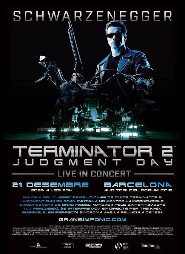 "Terminator 2: El Día del Juicio". LIVE.