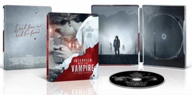 "Entrevista con el vampiro". Steelbook 4K.