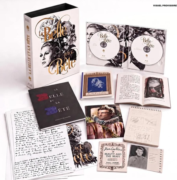 "La bella y la bestia". Edición Coleccionista 4K (Francia).