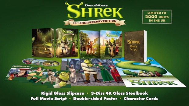"Shrek. 25th Anniversay Collector's Edition" (UK)