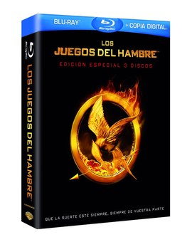 Carátula definitiva de Los Juegos del Hambre Ed. 3 discos