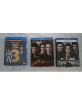 3x2 en Carrefour: 30€ - Toy Story 3 3D - Luna Nueva y Eclipse (Steelbook)