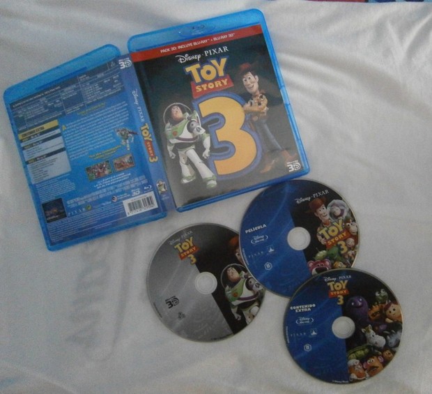 Toy Story 3 - Blu-ray 3D + Blu-ray Película + Blu-ray Extras
