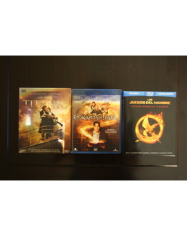 Compra ECI (Titanic 3D y Corazón de Tinta) 28/09/12 y Carrefour (Los Juegos del Hambre) 20/09/12