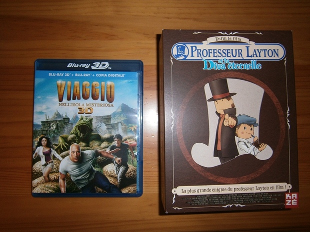 Compras Amazon.es: Viaje al centro de la tierra 2 3D (Italia) - Profesor Layton y la diva eterna (Francia)