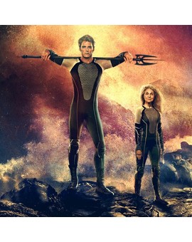  #VictorsRevealed - Finnick Odair (Sam Claflin) completa el banner de "Los Juegos del Hambre: En Llamas"