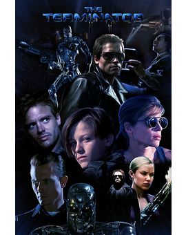 ILUSTRACION DE LA SAGA TERMINATOR POR SAINT GENESIS