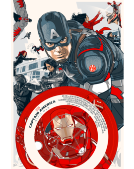POSTER ALTERNATIVO CAPITAN AMERICA CIVIL WAR