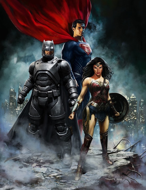 ‘Batman v Superman: Dawn of Justice’ by Simon Thorpe