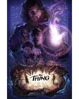35th Anniversary of John Carpenter’s The Thing – fan art by Chris Sears 