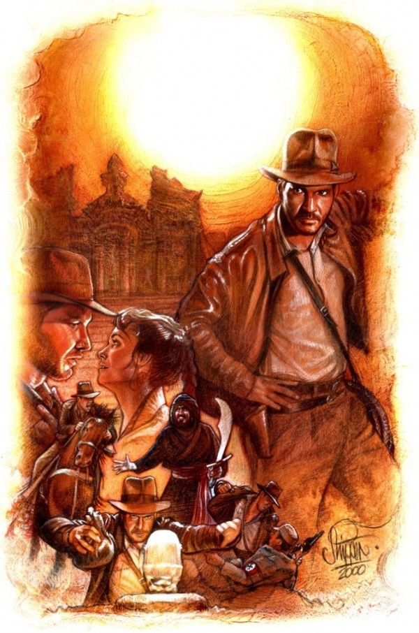 INDIANA JONES , TAMBIEN POR Paul Shipper Studio