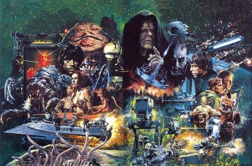 Star Wars Trilogy artwork - Noriyoshi Ohrai