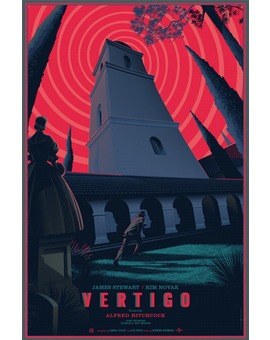 Three Films by Hitchcock, poster tributes by artist Laurent Durieux.