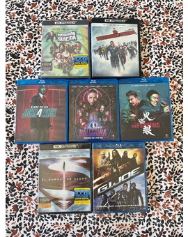 Acción variada bluray y 4k