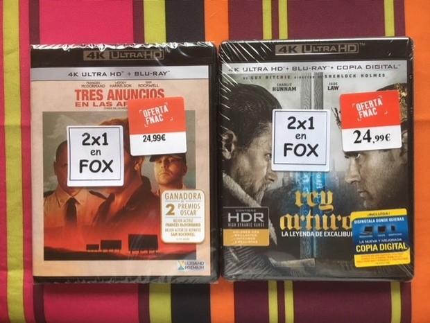 2x1 FOX en FNAC 