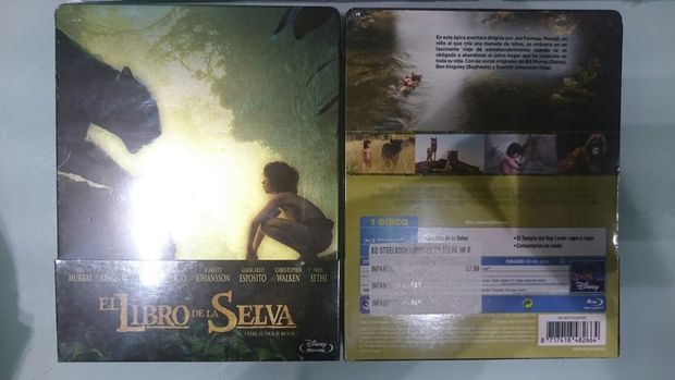 Pues "El Libro de la Selva" Steelbook ya esta en Sevilla (Pero hasta el Miercoles no se puede recoger :(  )