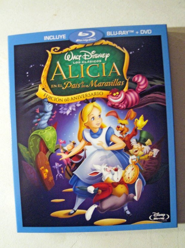 ALICIA EN EL PAIS DE LAS MARAVILLAS (Bluray - Mediamark - 24'95 €)