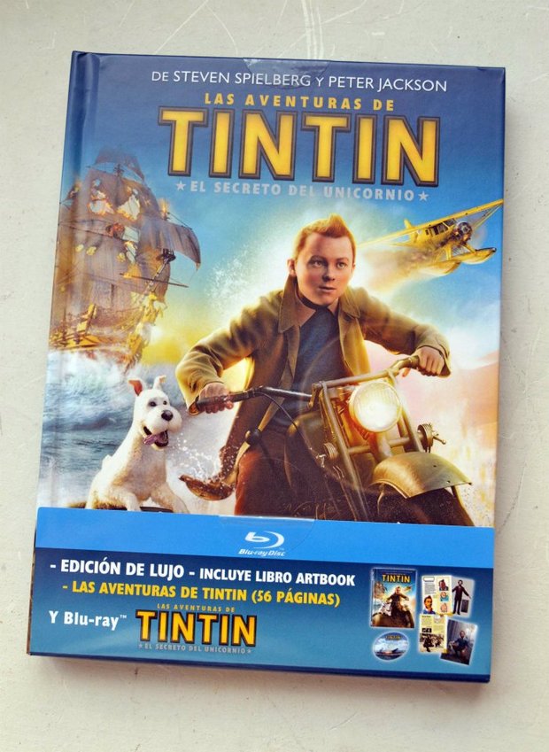 TINTIN Y EL SECRETO DEL UNICORNIO (Bluray - Mediamark - 17'99 €)