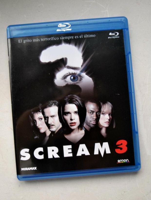 SCREAM 3 (Bluray - Mediamark - 9'95 €)