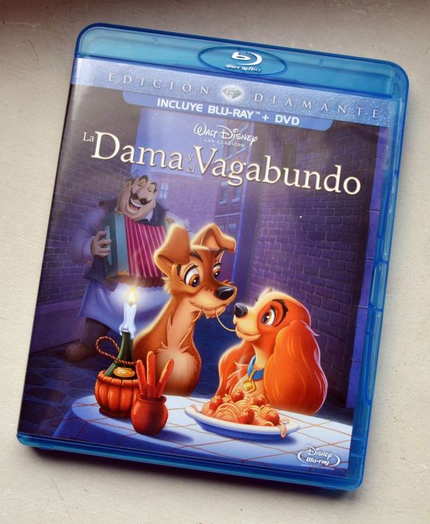 LA DAMA Y EL VAGABUNDO (Bluray - Mediamark - 9'90 €)