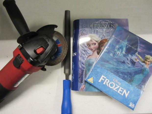 Frozen - Custom Caja Galletas & Steelbook BD/BD3D