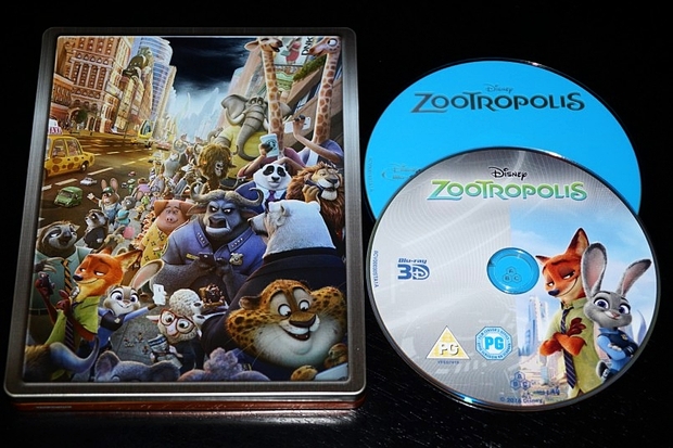 Zootropolis steelbook 2D/3D UK