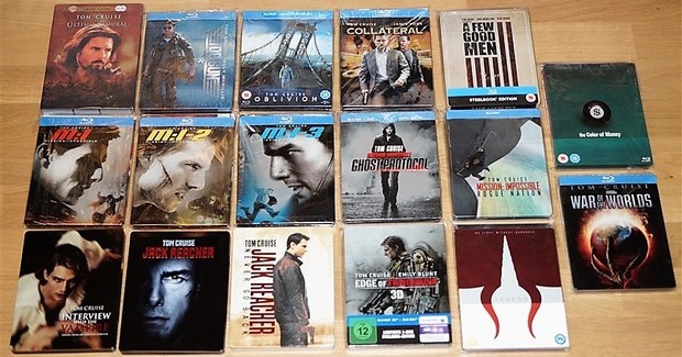Tom Cruise Steelbooks...