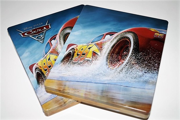 Comparativa steelbooks Cars 3