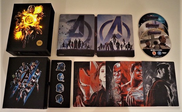 Vengadores, Endgame - Boxset uhd/bd 