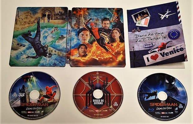 Spider-Man, Lejos De Casa - Steelbook bd/bd3d