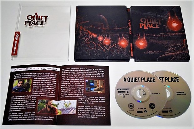 Un lugar tranquilo - Steelbook bd/uhd