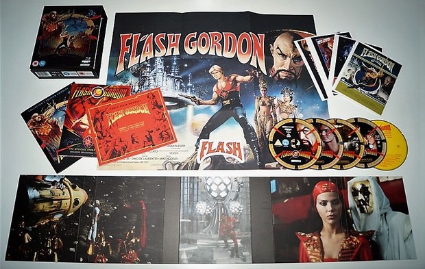 Flash Gordon - Boxset uhd/bd/cd
