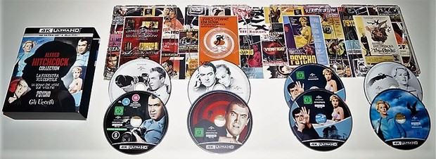 Alfred Hitchcock Colección uhd/bd