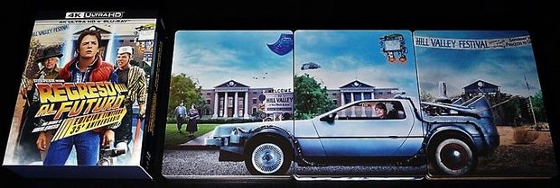 Regreso al futuro - Boxset steels uhd/bd