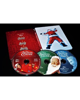 ¡Vaya Santa Claus! - Steelbook bd trilogía